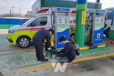 강진군, 유가상승 대비 주유소 합동점검 실시