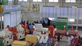 함평군 농업기술센터, 불용 임대 농기계 현장 공매 농업인에 큰 호응