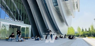 광양제철소, 가족 미술체험교실 열었다... 포스코미술관 광양서 30팀 참여