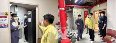 화순군, 집중안전점검 현장점검... 요양병원 재난대응 강화