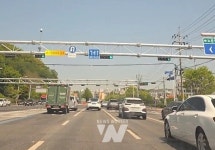 대전시, 불법 주행 잡는다... 북유성대로 버스전용차로 CCTV 6대 설치