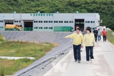 임지락 화순군수, 폐기물 처리시설 점검... 현장 안전관리 살핀다