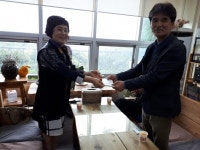 서호초, 알뜰시장 수익금 제남아동센터에 기부