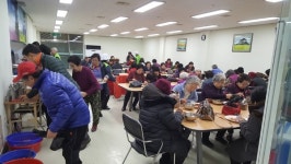 은성종합사회복지관, 매주 목요일 무료 경로 급식 운영