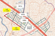 제주시 봉개동 주거지역 도시계획도로 개설 추진