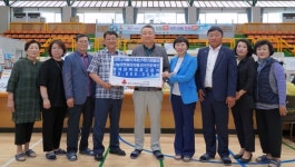 고윤석 광덕전력 대표, 이웃사랑 성금 기탁