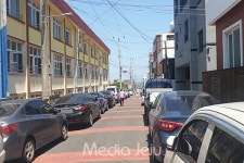 양쪽 주·정차 만연 제주 인화초 동측 통학로 개선 마무리