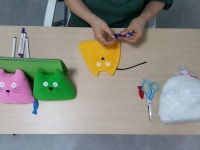 송산청소년문화의집, 비대면 청소년프로그램 부모와 함께하는 DIY 미니쿠션 인기 만점