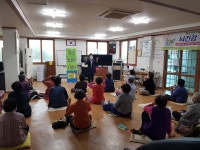 제주녹색소비자연대, 동명리 경로당 어르신 소비자 교육 실시