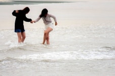 그리운 표선백사장 길 따라