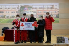 해동검도 화북도장, 사랑의 쌀 200kg 기탁