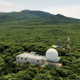 제주 한라산에서의 공사 논란 '한라 레이더' 완공 