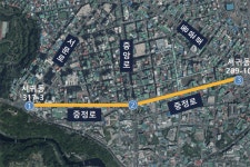 차량 그만! 보행자 우선되는 전농로 ... 복합 시설도 곳곳에