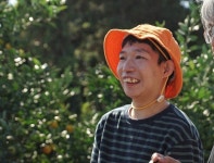 "맛있는 감귤을 먹게 해 준 여러분들, 고맙습니다"