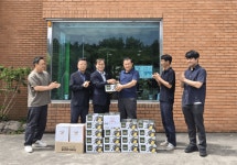 제주경제통상진흥원, 인효원 보은의 집에 물품 기증