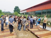 일본 목재 경매 방식 차용한 명성기업의 우드슬랩 이벤트
