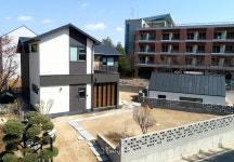 공간 구성력이 돋보이는 파주 단독주택