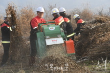 산림청, 농산촌 불법소각 예방 위해 농업 잔재물 등 수거
