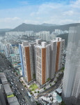 부산 동래 명문학군에 들어서는 동래아시아드어반 홍보관 개관 중