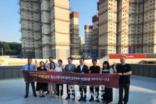 이상일 용인특례시장, 힐스테이트 용인고진역 공동주택 공사 현장 방문