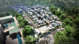 프라이빗 공간 설계 가능한 블록형 단독주택 용지 펜트빌 카운티 동탄 분양 중