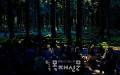 서귀포 사려니숲에서 희망나눔 반딧불이 행사 열려