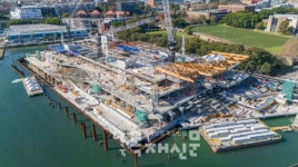 바닷바람으로 자체 냉각하는 시드니 수산 시장 글루램 지붕