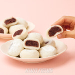 1개에 390원 메고지고 떡창고 팥 찹쌀떡, 직접 먹어보니...