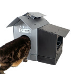 뽀시래기, 길고양이 여름집 야외 방수 하우스 2단·급식소 야외 방수 하우스 2단 출시