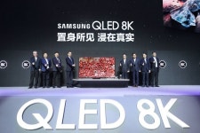 삼성전자, 중국 상하이서 2019년형 QLED 8K 신제품 발표회…중국 프리미엄 TV 시장 공략