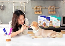 애경산업 휘슬, 삼성카드 아지냥이와 반려동물 덴탈 케어 라인 덴티스마일 출시