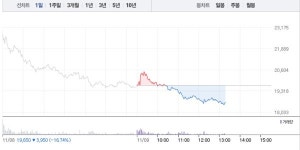 덕성·범양건영, 윤석열 관련주·이재명 관련주 하락에 급락으로 무너져…특히 덕성 6% 급락