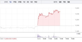보라티알, 6거래일 연속 상승에 8% 급등…공매도 수량 0주