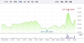 가온칩스, 급등 하루만에 4% 낙폭…2만7000원선 밑으로