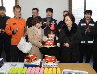 파리바게뜨, '순직 소방관 유가족 생일 축하 캠페인' 진행