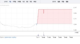 [상한가 종목] 아센디오-티로보틱스 이어 대봉엘에스-위너스 등 상한가 마감
