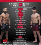 UFC 강경호·최두호 경기시간 관심 집중… 외신들 