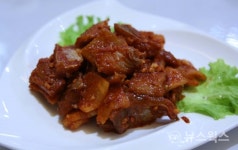 [단독 포토/ 평양의 봄] ④ 명태순대찜은 조선명료리...아바이순대 원조?