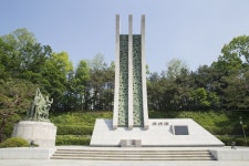 [포토] 호곡영령의 넋을 기리는 곳, 의왕시 현충탑 리모델링