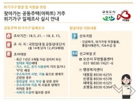 오산시, 공동주택 대상 위기가구 일제조사 추진