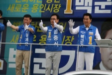 백군기 후보 수지도심 전선지중화 사업‧죽전1동 주민센터 신축 추진