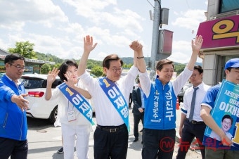 이재명·남경필 막판 지지호소…