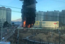 천안 화재, 차암 초등학교 증축 공사장서 검은 불길… 현장 상황은? 인명 피해 없어