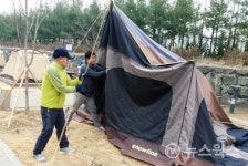 수원도시공사, 광교 호수공원 가족 캠핑장 봄맞이 새단장