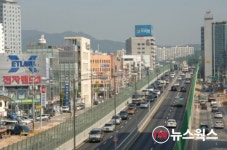 수원시, 22~28일 동수원 고가차도 하행선 도로 정비공사