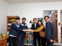 한전KPS 월성3사업소, 외동열매지역아동센터에 아동도서 기증
