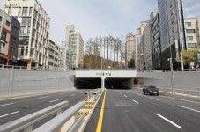 서리풀터널 22일 새벽 개통…상부에 1.2㎞ 벚꽃길 오는 10월 조성