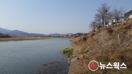 용인시, 경안천 시 경계구간 2km 제방로 연결 공사 착수