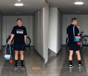 신우식, 꽃무늬 셔츠 입고 김제동·김유리와 익살스러운 표정+반바지 패션