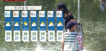 [오늘 날씨] '처서' 전국에 가끔 구름 많고 일부 낮 기온 30도 넘어… 초미세먼지 '보통'·자외선 지수 '매우 높음'·오존 '나쁨'